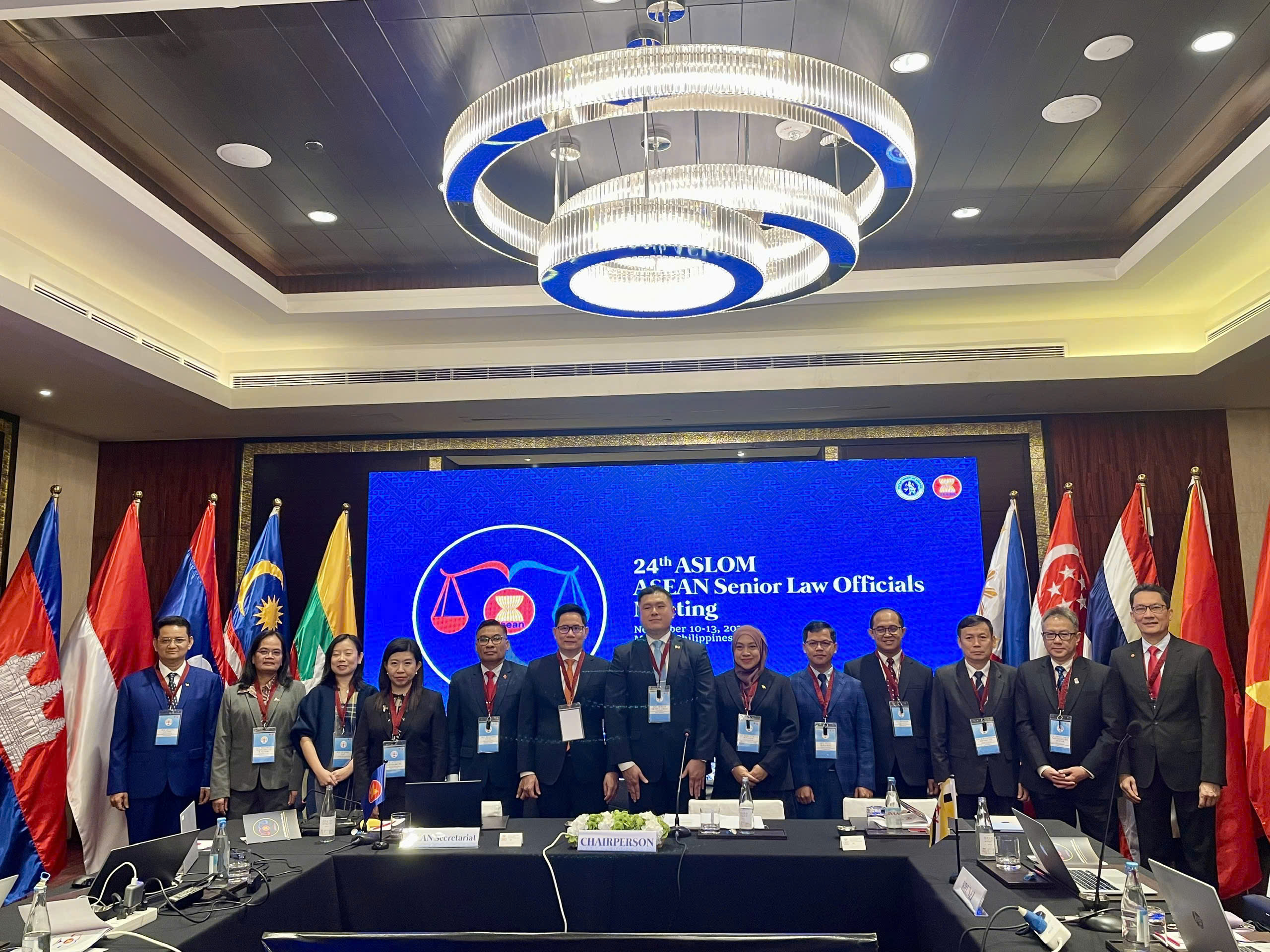 Hội nghị Quan chức Pháp luật cao cấp ASEAN (ASLOM) lần thứ 24- đẩy mạnh hợp tác pháp luật và tư pháp xuyên biên giới trong kỷ nguyên mới